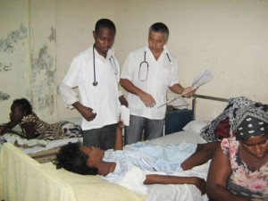 Well organized, efficient Cuban health workers arrived promptly on the scene. Their work has been largely blotted out by the US media engines.