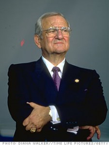 The indestructible Lee Iacocca. 