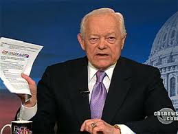 CBS toad Bob Schieffer uses the same Beltway bias as NPR, but in a private corporate media shill this is is to be expected.