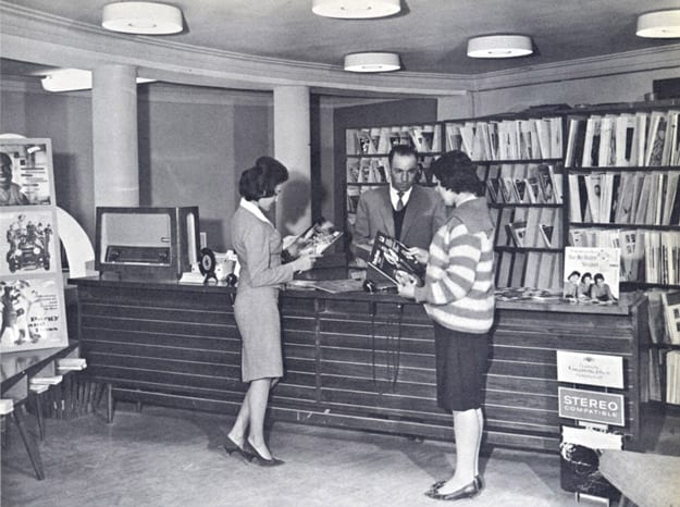 afghan-1950s_Afghanistan_-_Records_store