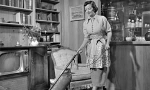 American housewife in the 1950s