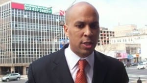 Newark's mayor Cory Booker is more popular outside of Newark than in the city he runs