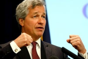 J. Dimon, JP Morgan Chase's chief, and one of the prominent bankers menacing the world.