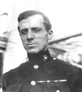 Gen. Smedley Butler, "The Fighting Quaker," perhaps the greatest soldier this country has produced. A Marine, in his later years he came to realize what he had been used for and denounced it righteously and with unparalleled courage. An example for our military.