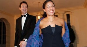 Rice and husband: enjoying the fruits of bourgeois privilege.