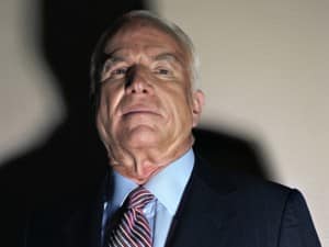 Vile or even gangster is too kind a term to define John McCain. Let's just call him a typical politician of a system that needs to be swept away if the world is to have a chance of survival, peace or equality.