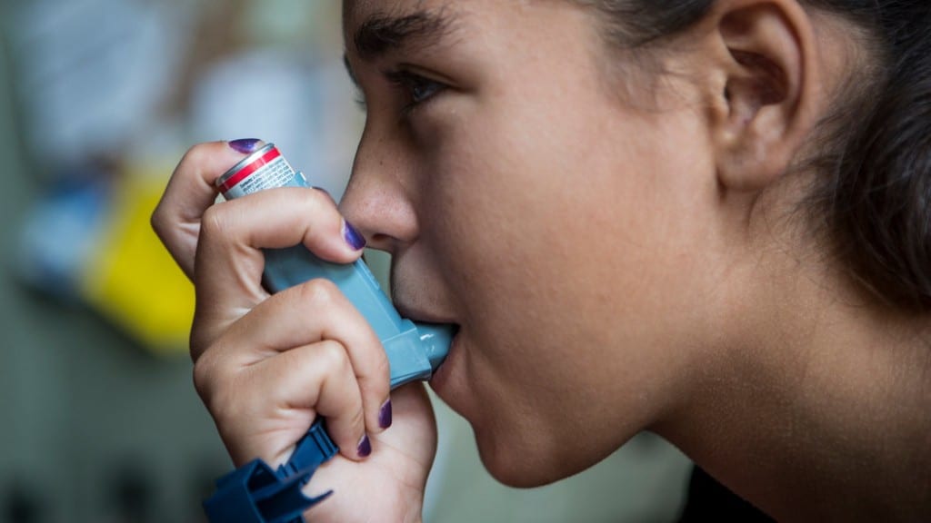 Robin Levi's two daughters both have asthma, but they are able to control it thanks to good insurance coverage. Some students Ms. Levi tutors also suffer from asthma but lack the same insurance and medical care. Sean Patrick Farrell/The New York Times; photo by Max Whittaker for The New York Times.