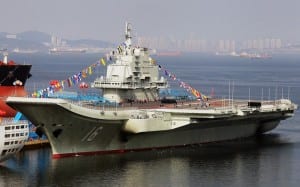 One of China's new warships.