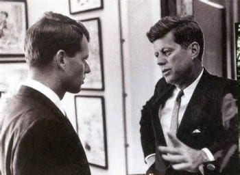 RFK/JFK: Undiluted imperial corporatists. Are you listening Oliver Stone?  Liberal infatuations die hard. 