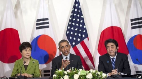 While the US media throws smokescreens talking about trade deals in the Far East, the real purpose of Obama's trip is to sell a tighter military alliance against China, especially to Japan. Not a single corner of the planet is free of military machinations. The remilitarization of Japan is a major objective of peace-loving Washington, an invitation promptly seized by PM Abe and his rightwing cohorts. 