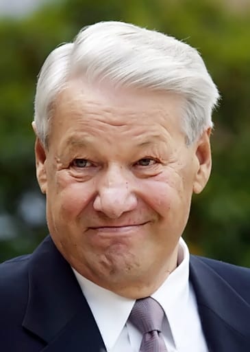 Boris Yeltsin,  a corrupt politician and a creature of the West introduced Russia to a form of savage capitalism. It has yet to fully recuperate.  Since his time oligarchs run the nation. 