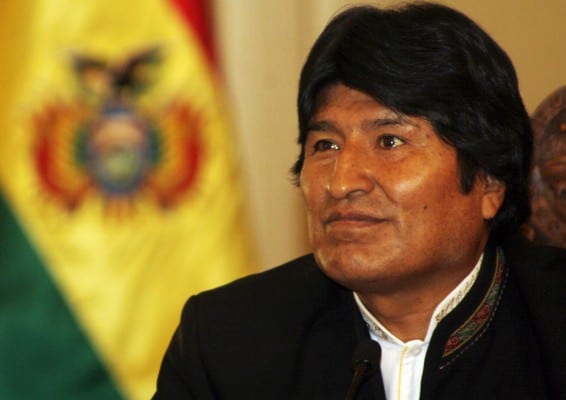 President Morales: Doing what many leaders should have done a long time ago. 