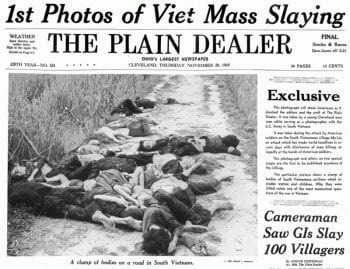 My Lai—one of many massacres—just became the "My Lai incident". Sanitizing routine criminality. 