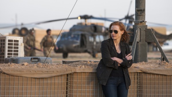 Jessica Chastain as Maya, the heroine in "Zero Dark Thirty." The character is supposed to have been moulded on Bikowsky's activities.