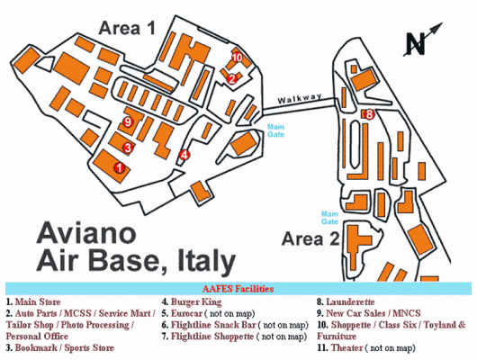 Aviano is also an enormous base in Italy.  It is the sheer corruption of postwar European politicians and the enormous power of the US to meddle in foreign affairs that has allowed the American giant to gain a huge foothold on the European continent. 