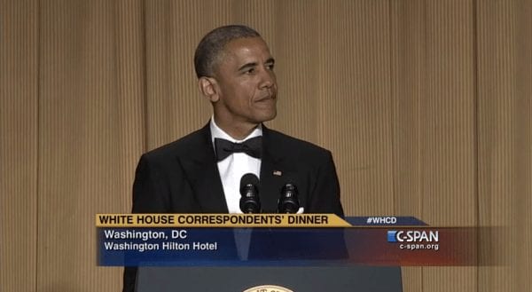 WHOUSE-correspondentsDinnerpresident_obama_complete_remarks_at_2015_white_house_correspondents__dinner__c-span__-_youtube