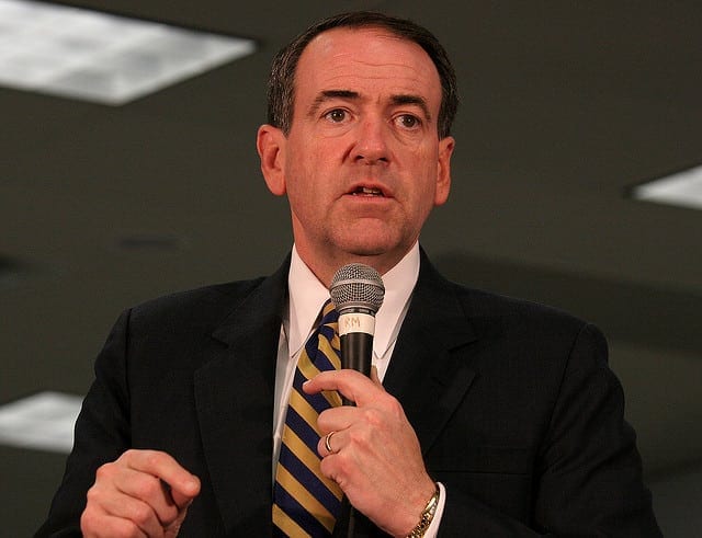 Malicious charlatans like Huckabee—the standard coin of American politics—are tansparently self-serving