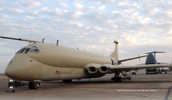 Bristish MR-2 Nimrod spy plane. As principal accomplices of Washington, and with a long tradition of insidious imperialism, the Brits are also prominent in this base. 