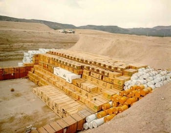 Nevada Test Site radioactive waste