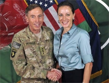 Petraeus: First cabinet post to be filled by a guy who has to report to a probation officer. Talk about innovation. 