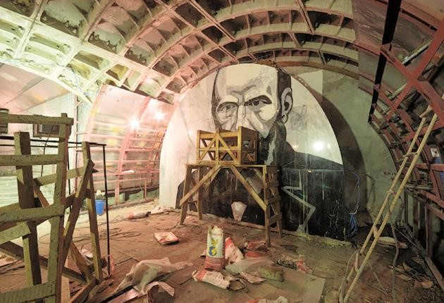 Dostoevsky mural