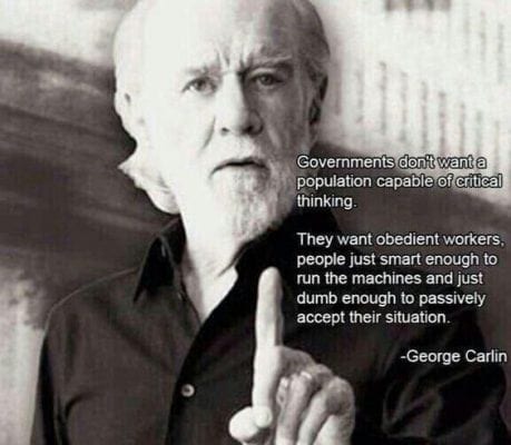 George Carlin on government