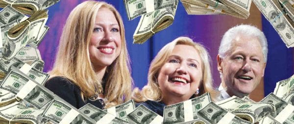 Hillary Clinton Foundation cash