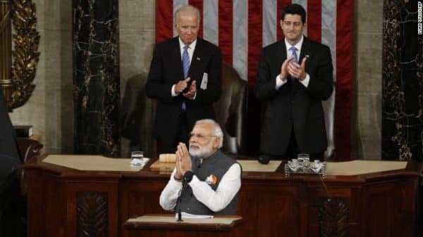 Modi addresses US Congress: an obligatory step in all so-called leaders of vassal states paying their dues to the empire. The nauseating official adulation is part of the diplomatic hypocrisy designed to fool the public. 