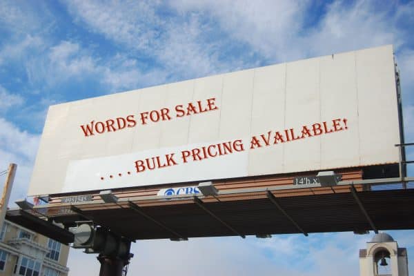 words for sale