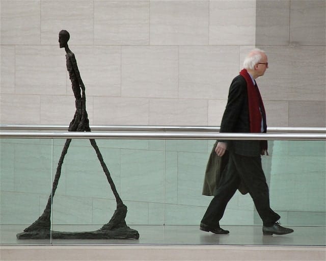 Tall Walking Figure by Alberto Giacometti. (Credit: Billy Liar.)