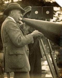 DW Griffith directing his masterpiece. Griffith had Confederate officers in his family past. 