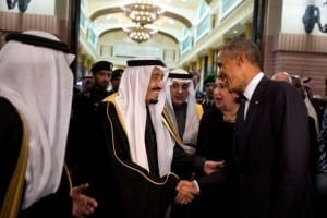 King Salman and Obama