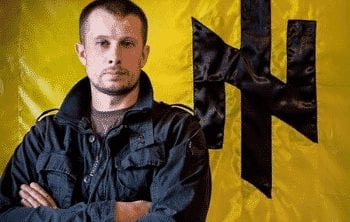 AZOV's de facto furrier, Andriy Biletsky.