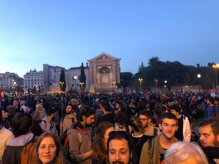 More than 100,000 demonstrate in Rome against advancing fascism – The ...