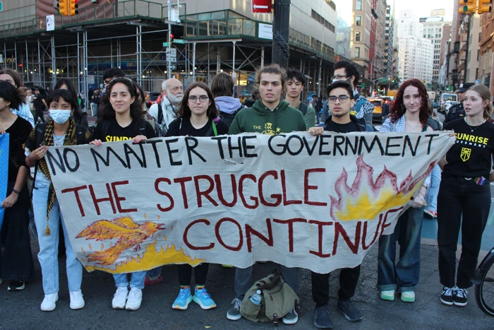 'Ready to Fight' for Climate, Students Walk Out Over Trump